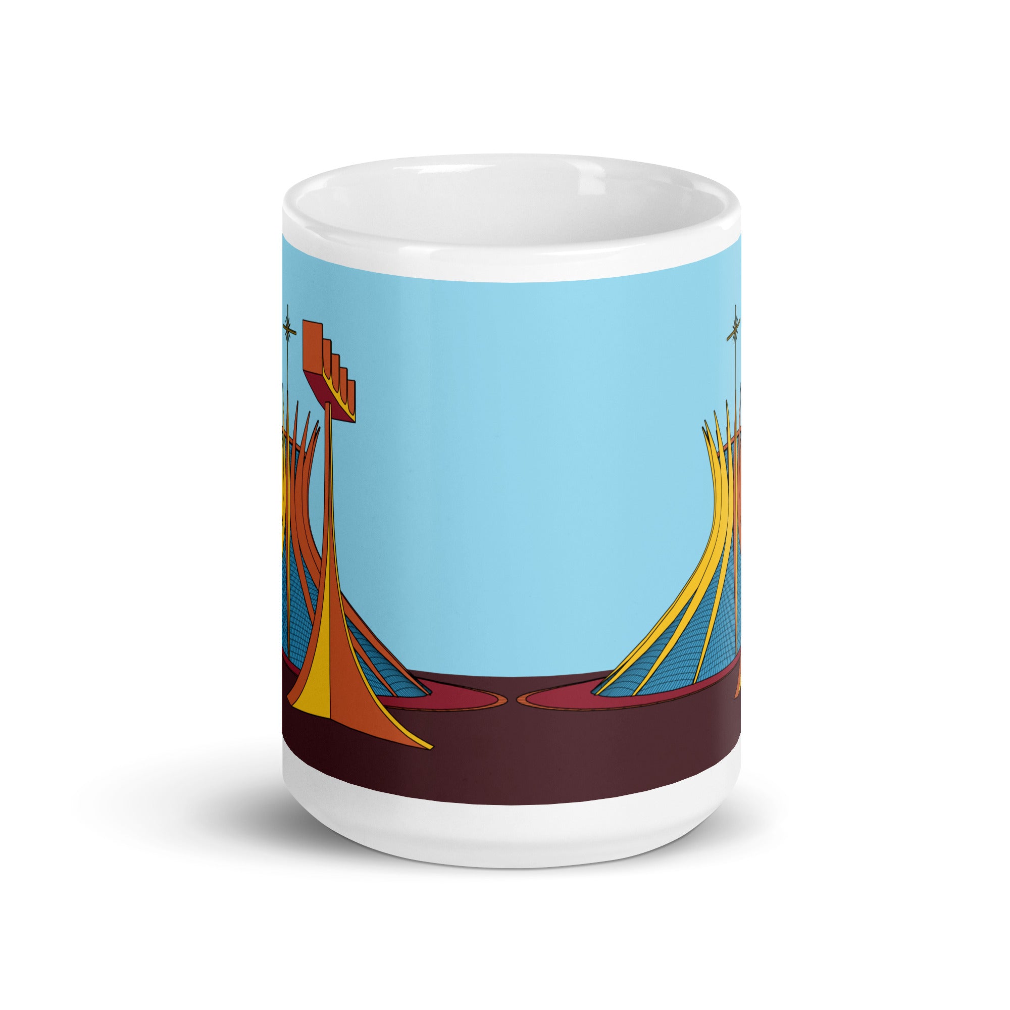 Brasilia Cathedral Mugs