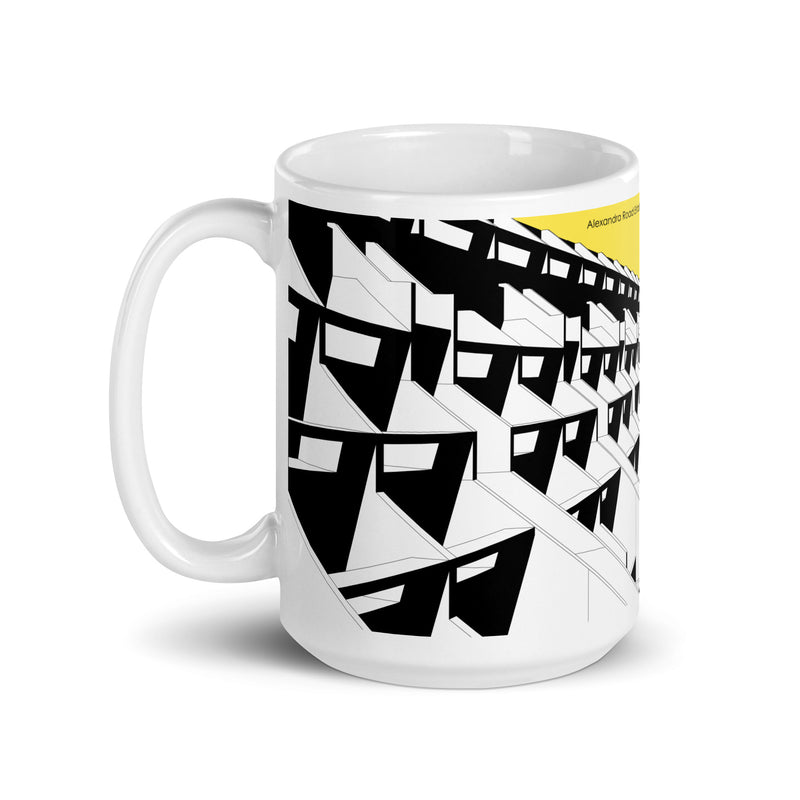 Alexandra Road Estate Yellow Mugs