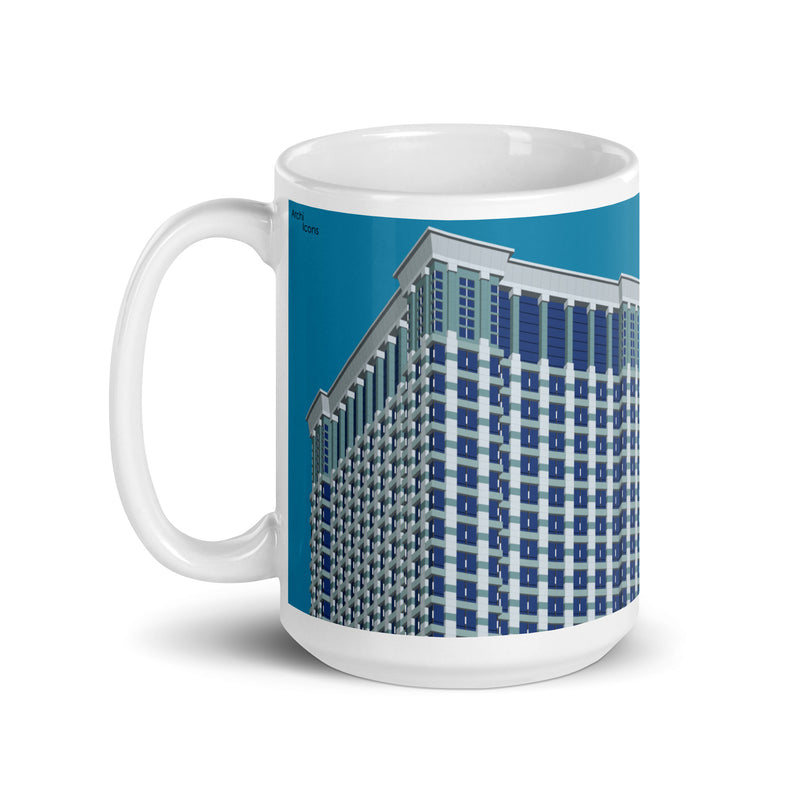 Leo Burnett Building Colour Mugs