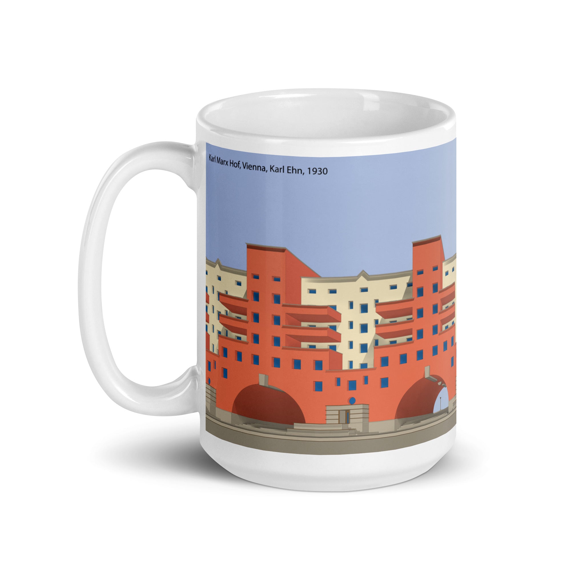 Karl Marx Hof Colour Mugs