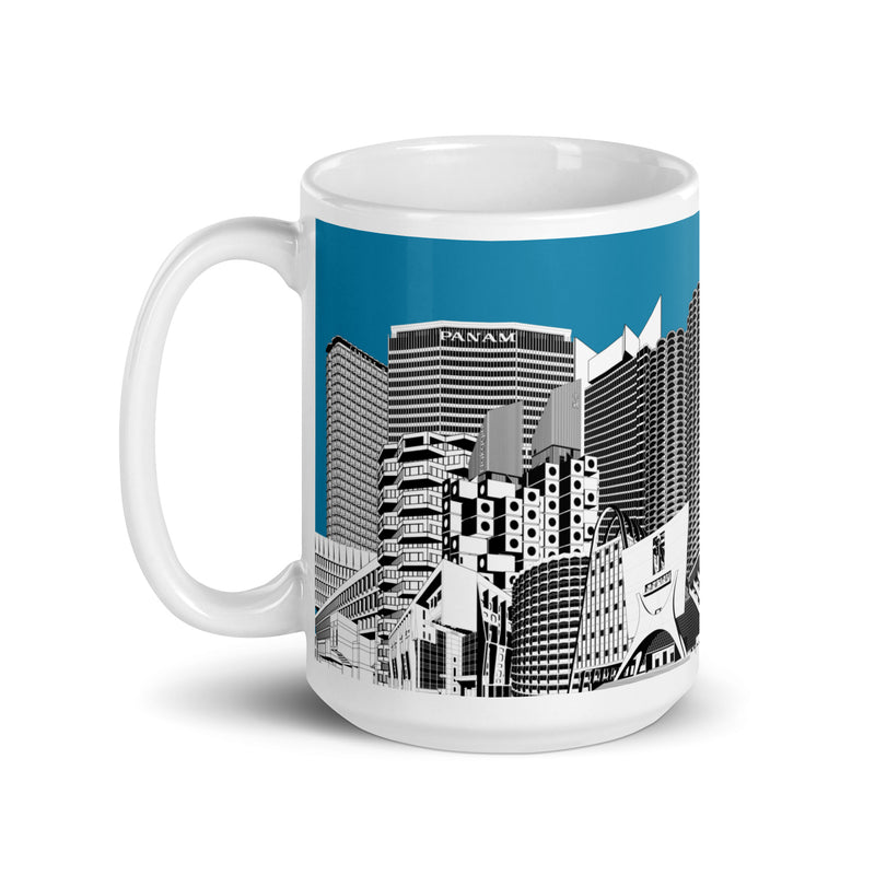 Brutalist Architecture Mugs