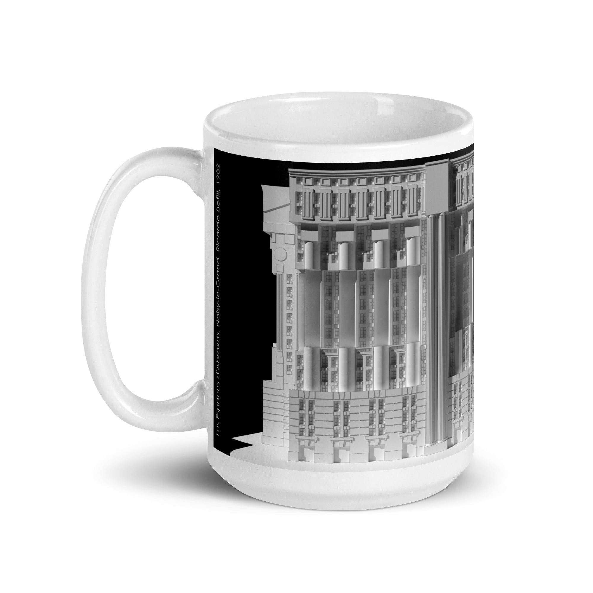 Les Espaces d'Abraxas Eastern Elevation Mugs