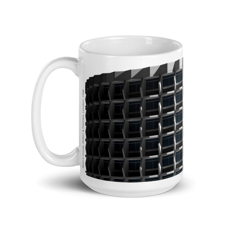 Space House With Shadows Mugs