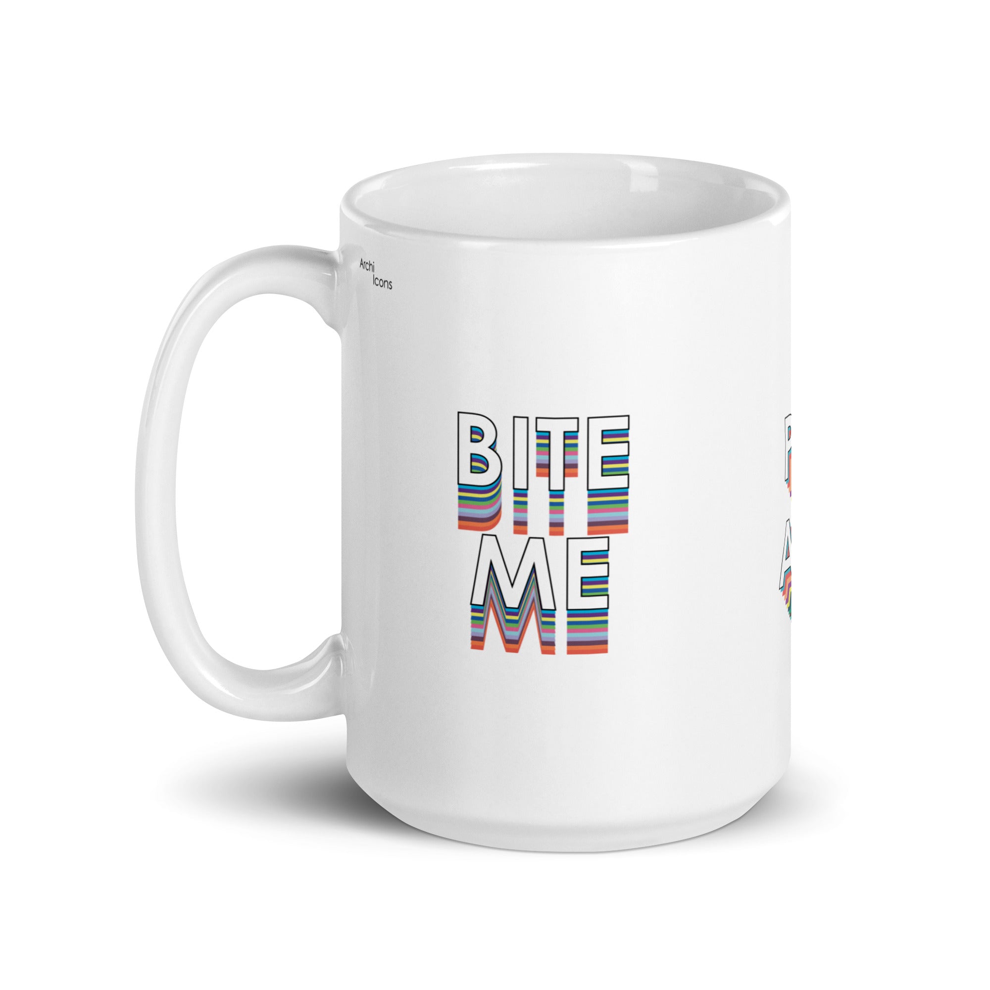 "I love Postmodern Architecture, Bite Me" Mug