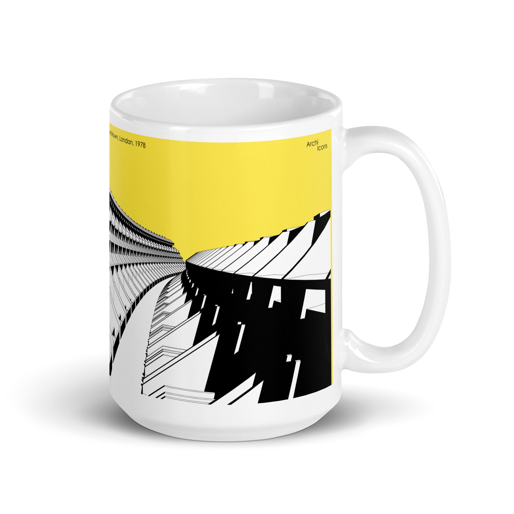 Alexandra Road Estate Yellow Mugs