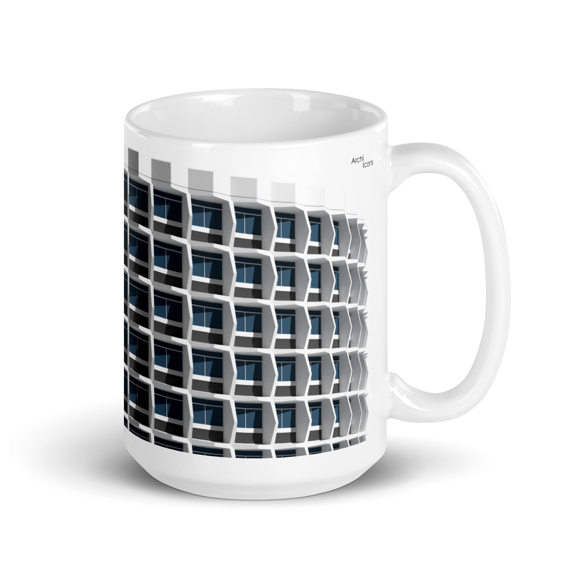 Space House With Shadows Mugs