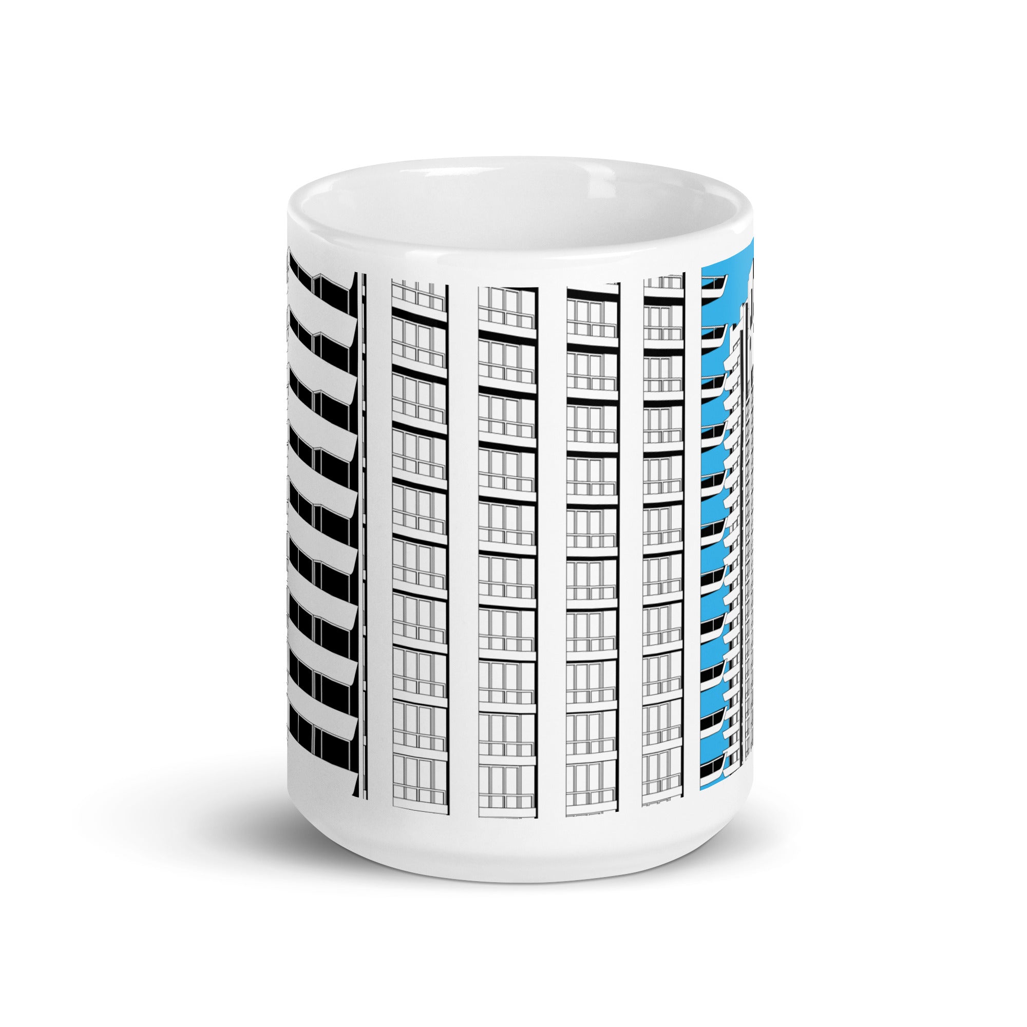 Barbican Blue Mugs