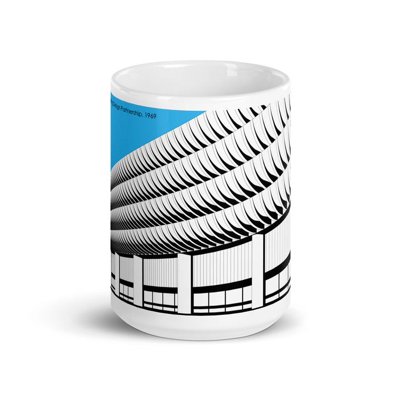 Preston Bus Station Blue Mug