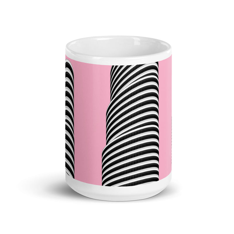 Lipstick Building Mugs