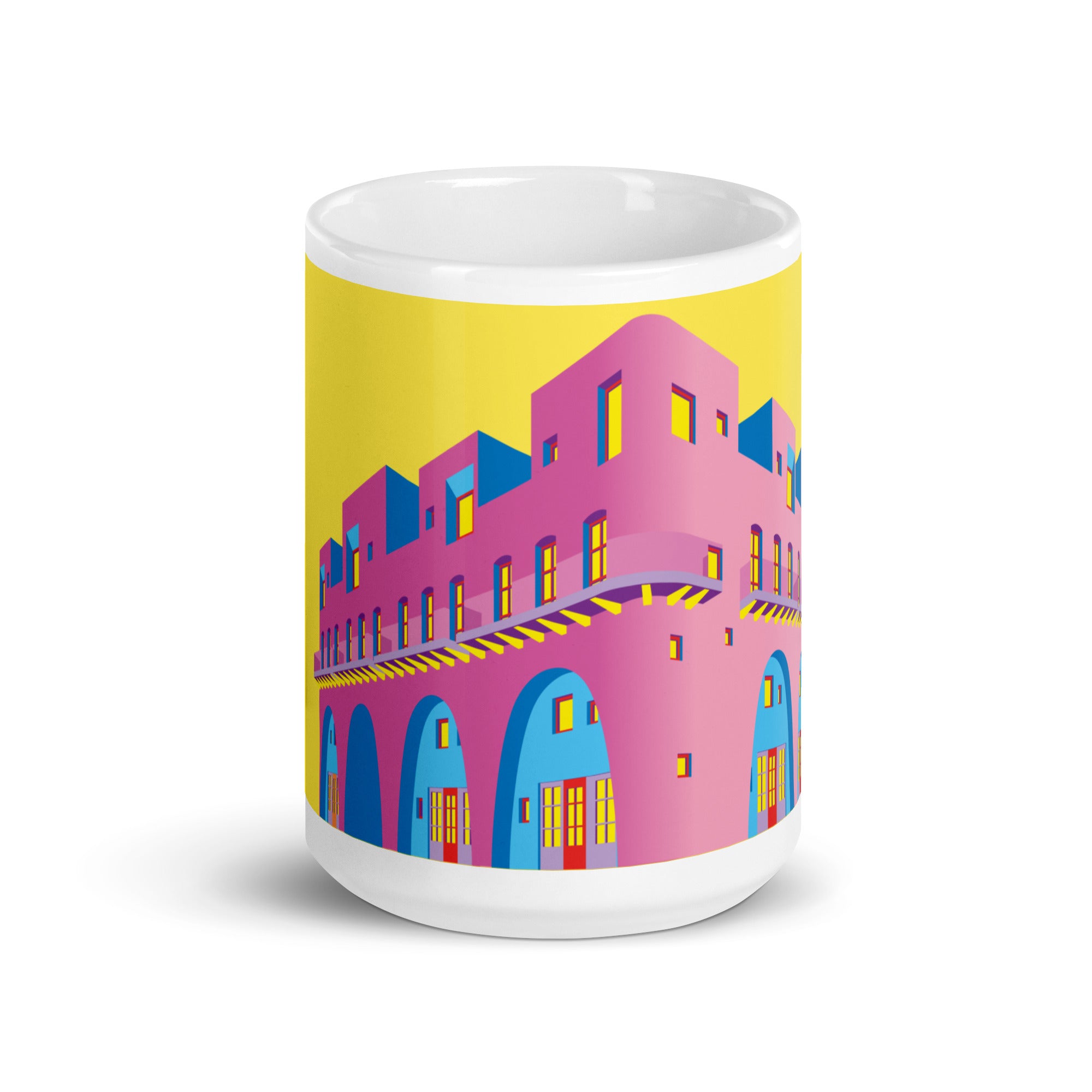 Mc Grath Road Yellow Mug