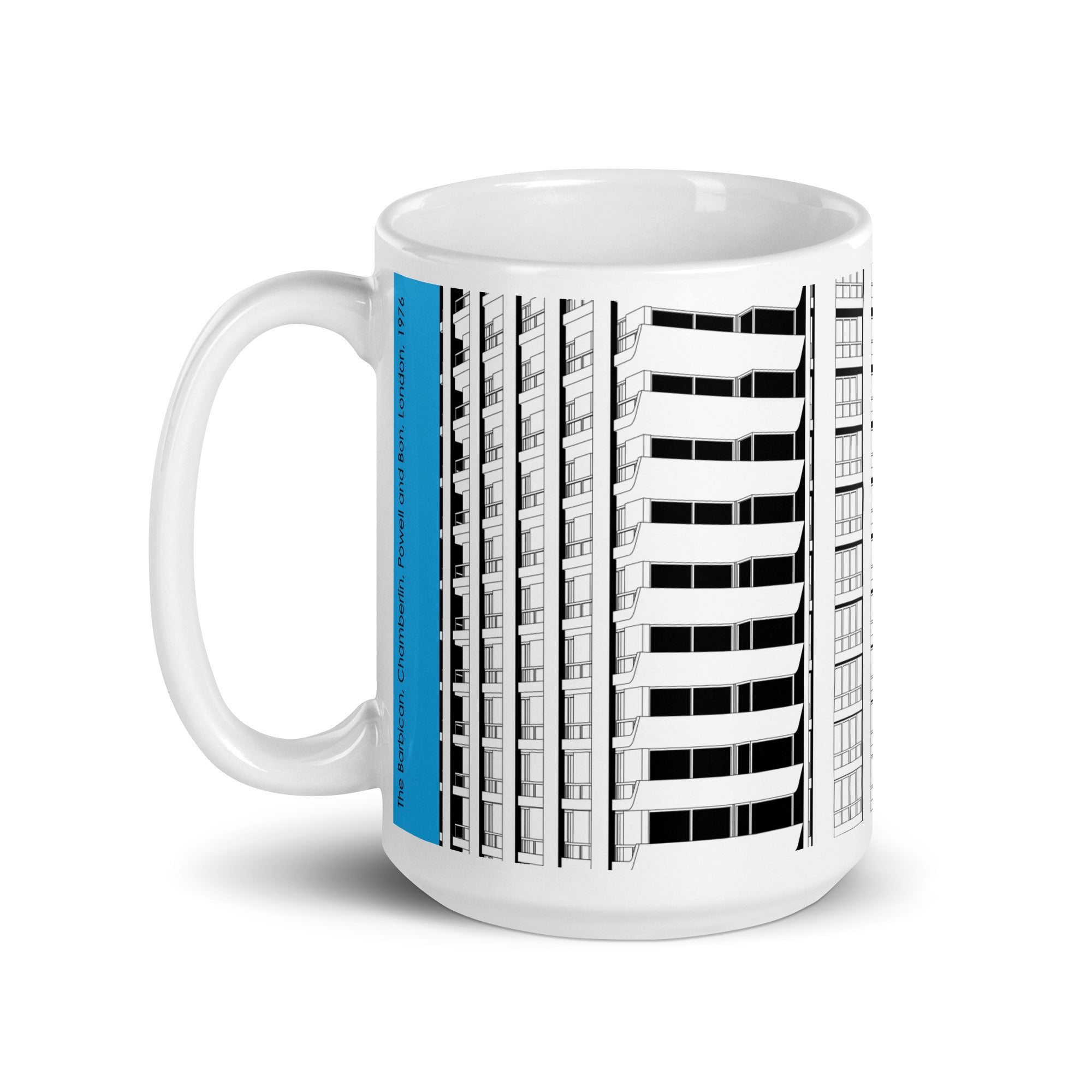 Barbican Blue Mugs