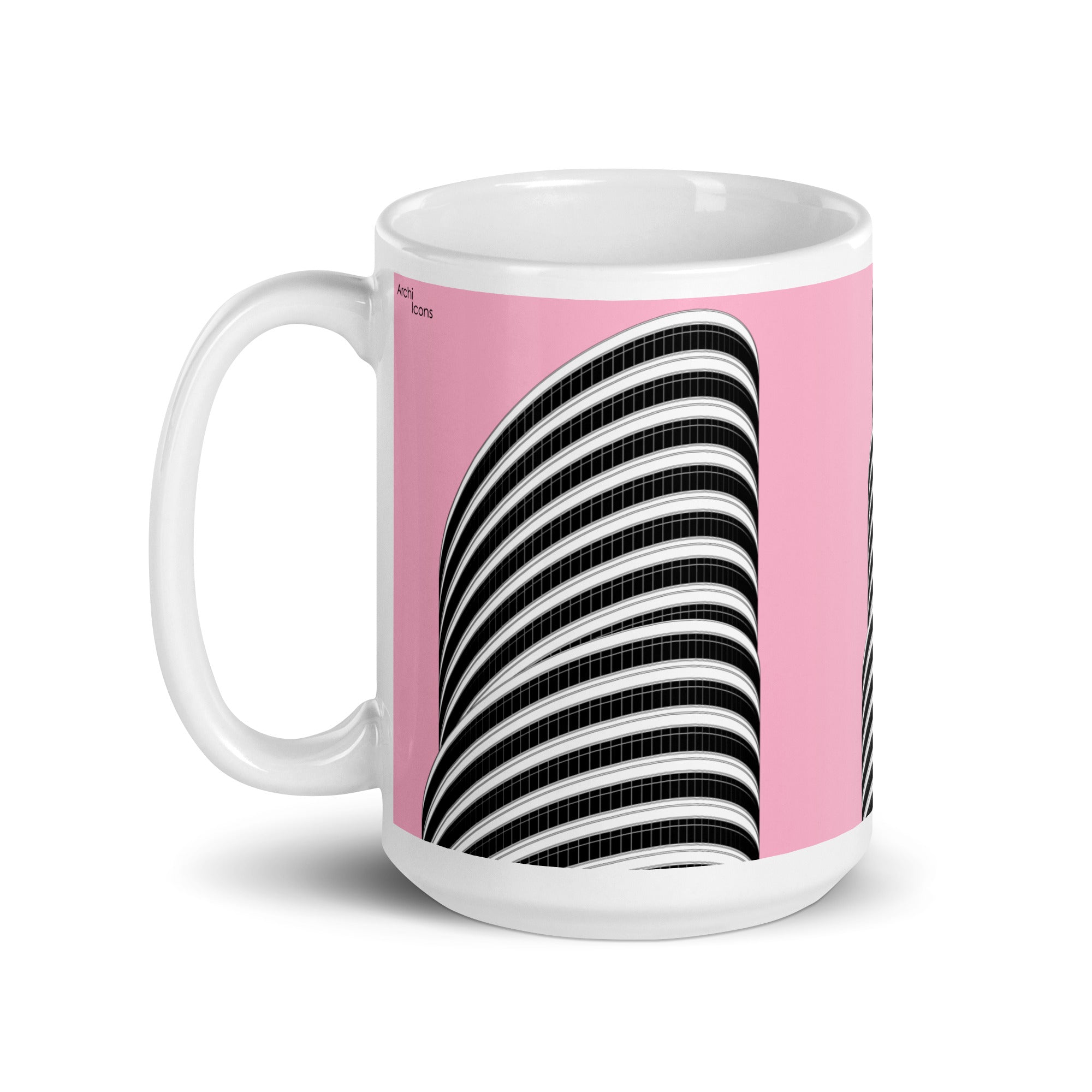 Lipstick Building Mugs