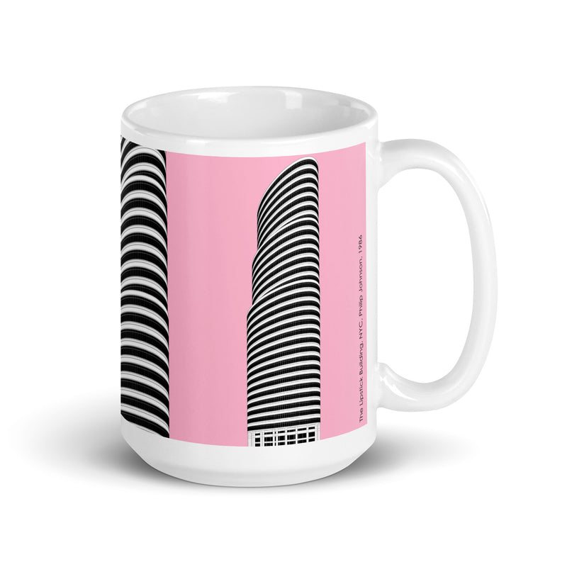 Lipstick Building Mugs