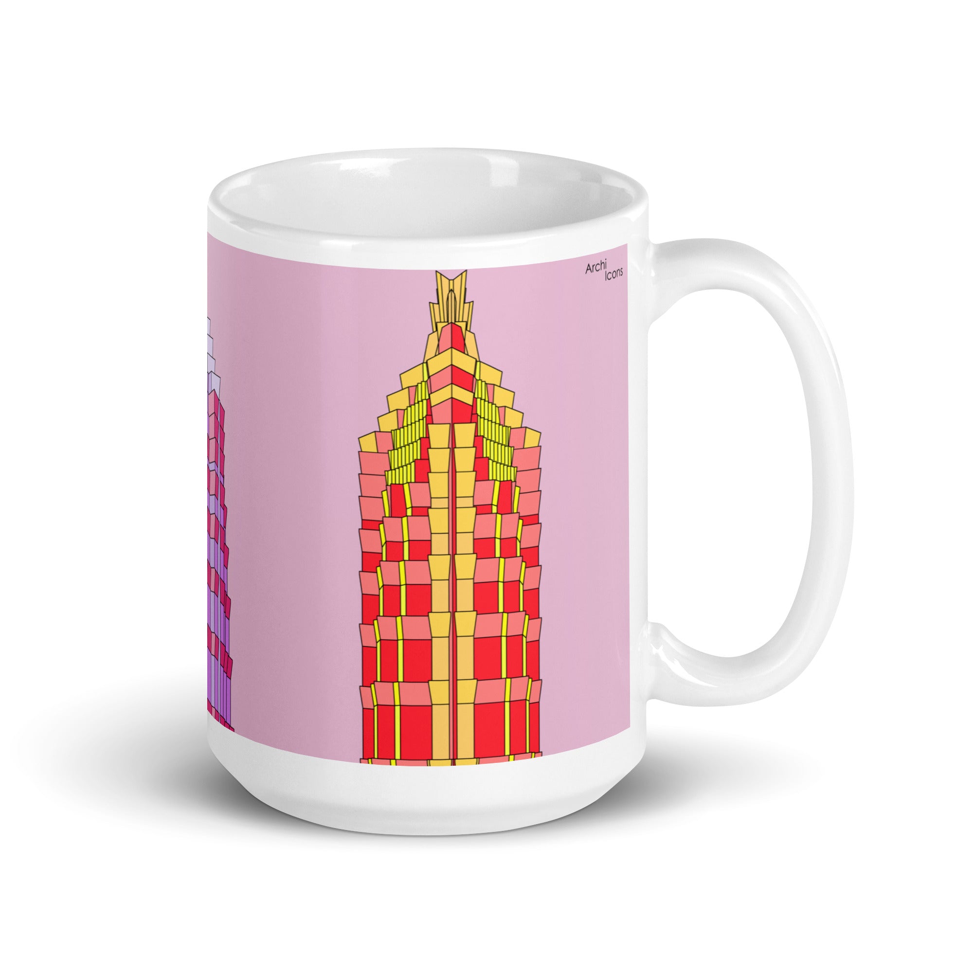 Jin Mao Tower Colour Mug