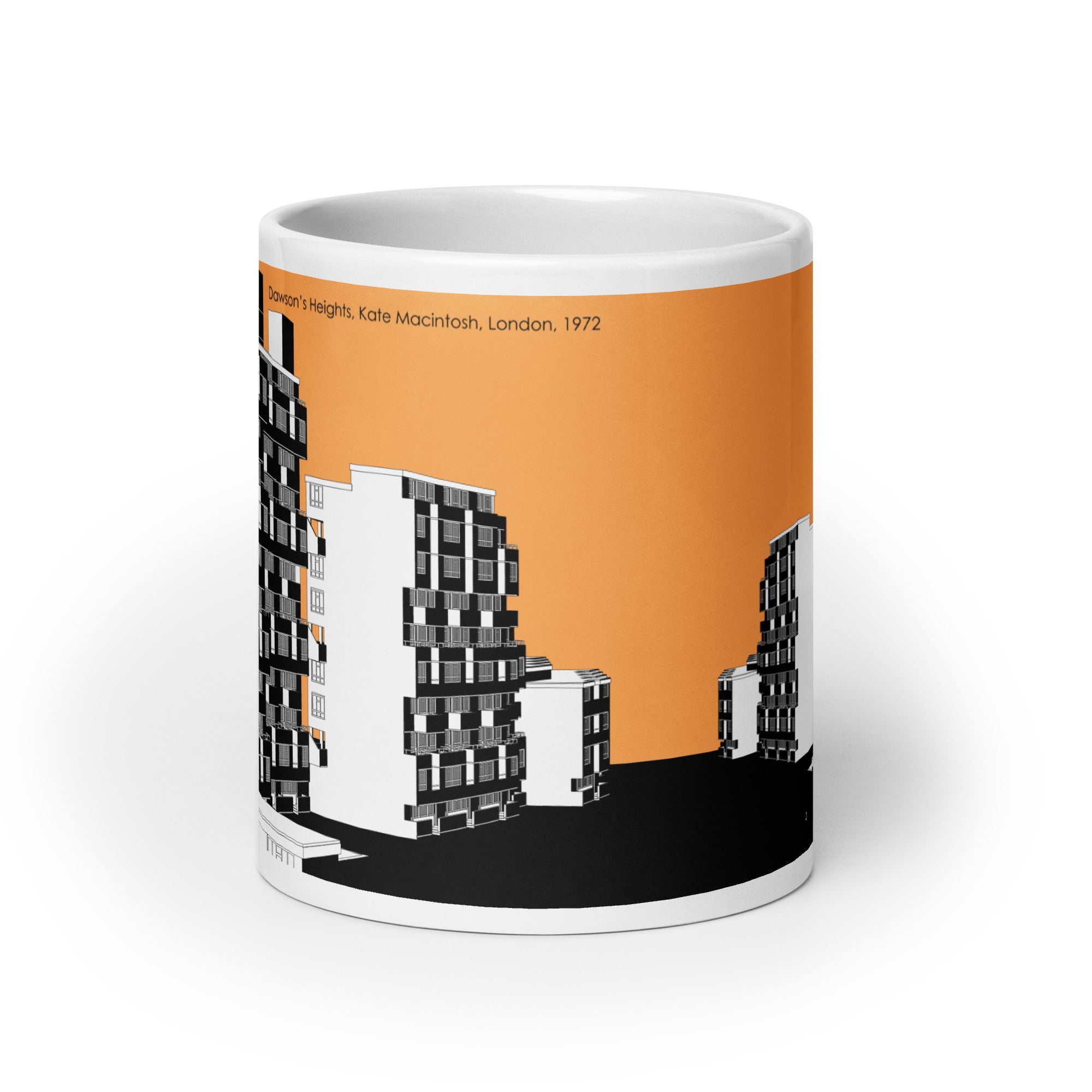 Dawson's Heights Orange Mugs