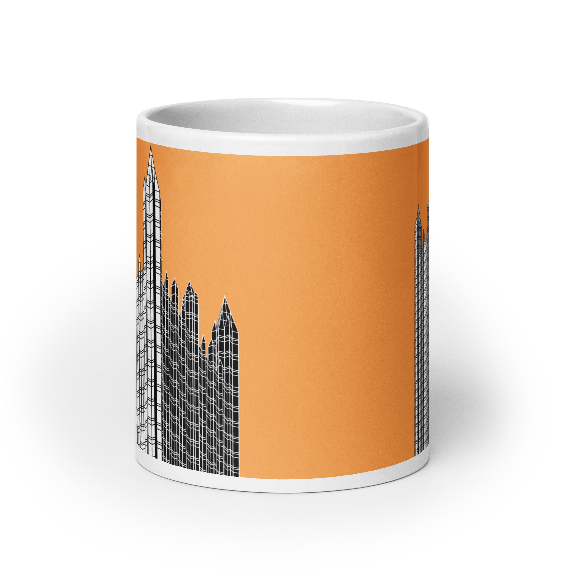 PPG Place Orange Mugs