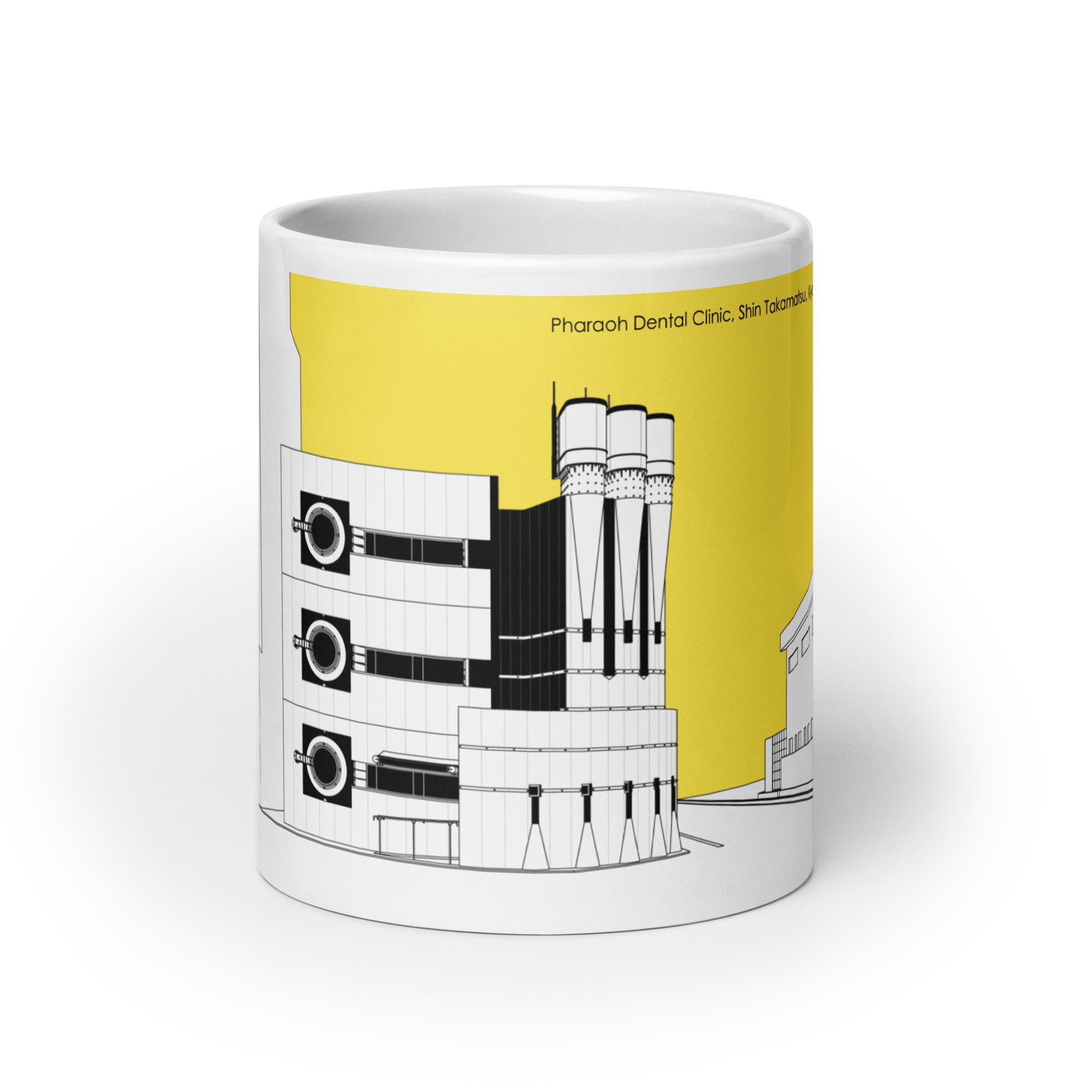 Pharaoh Yellow Mugs