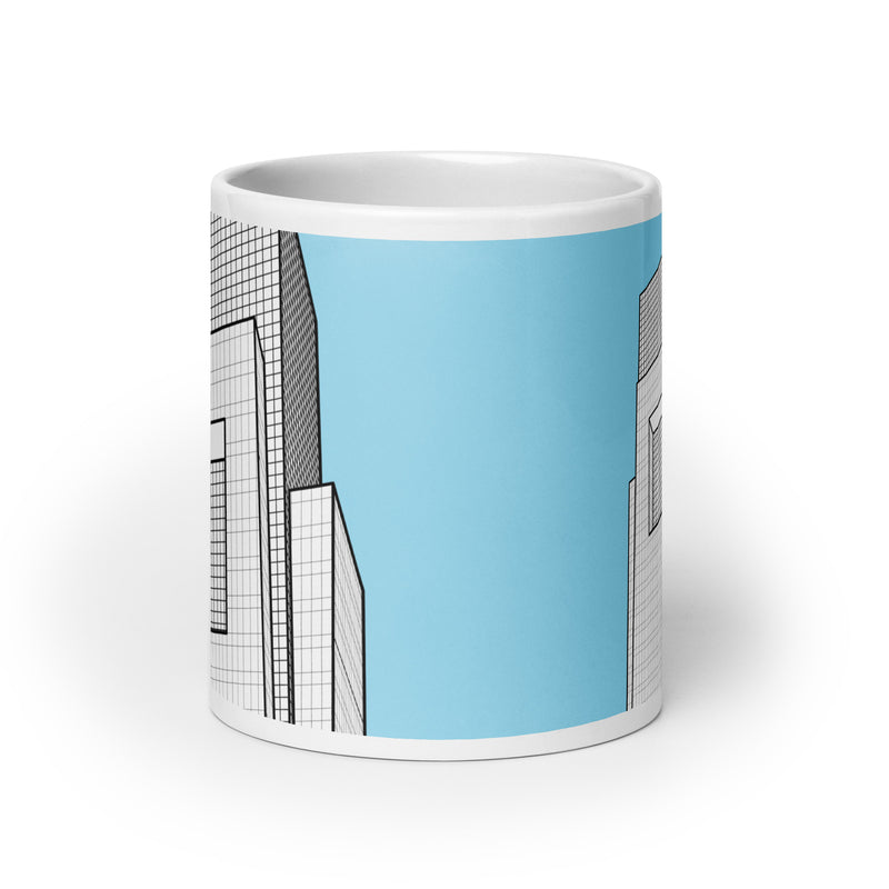 Comcast Center Blue Mugs