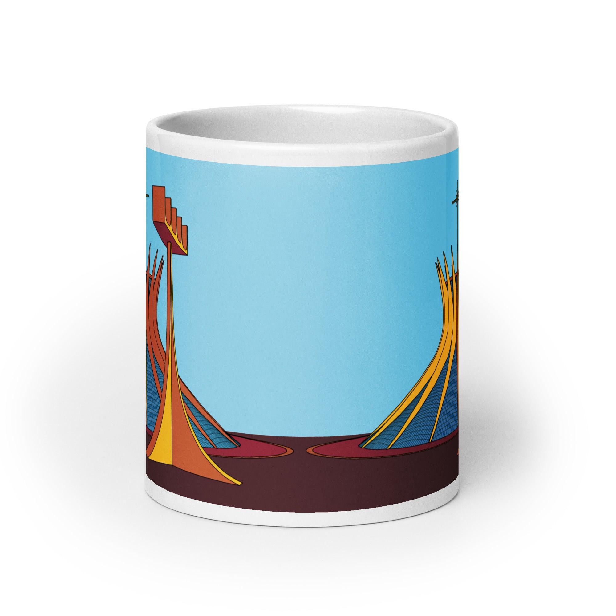 Brasilia Cathedral Mugs