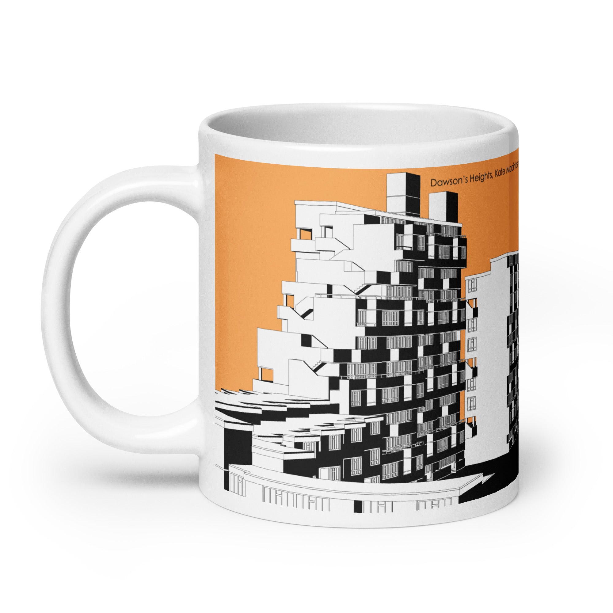 Dawson's Heights Orange Mugs