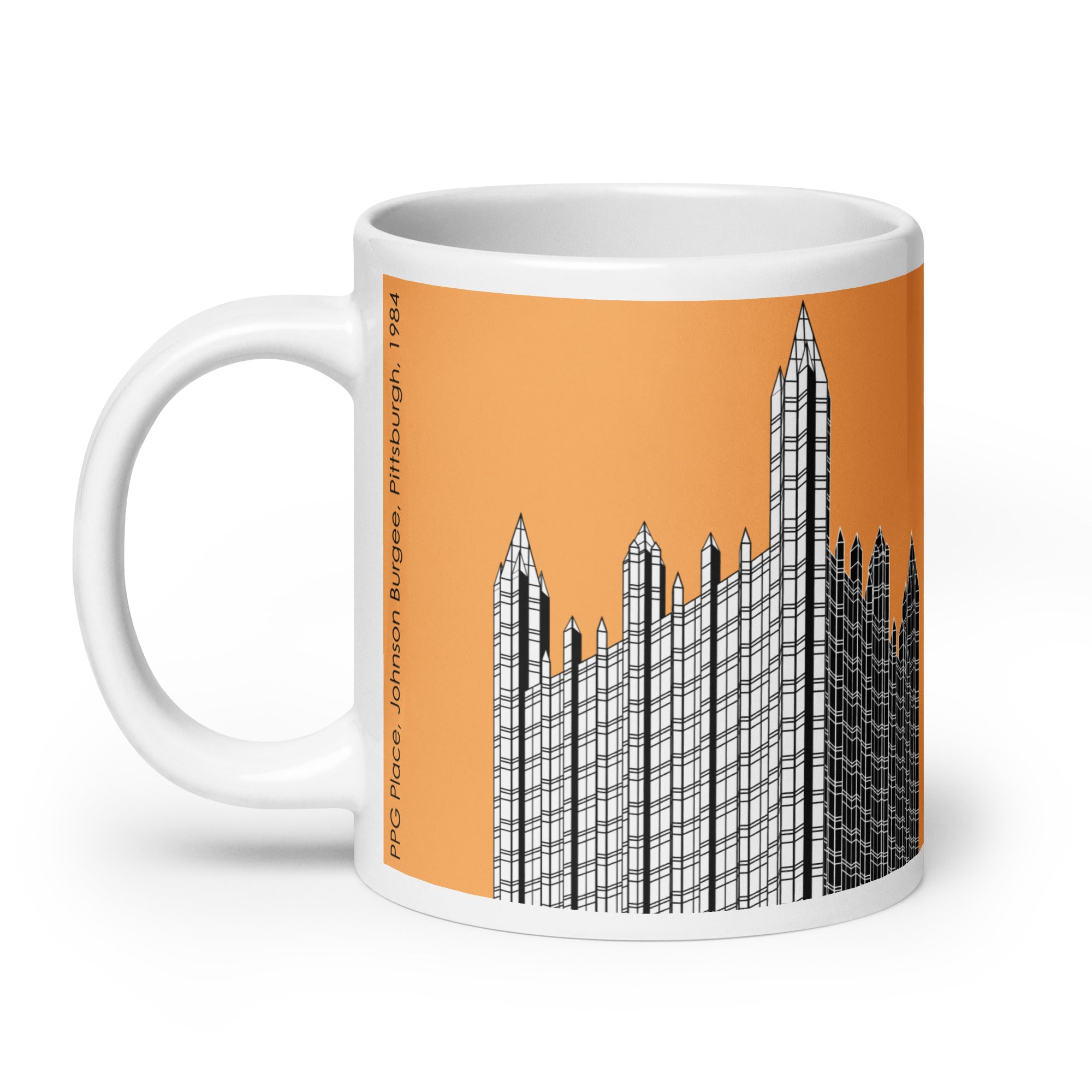 PPG Place Orange Mugs