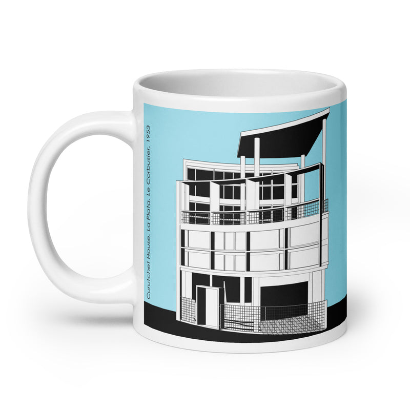 Curutchet House Blue Mugs