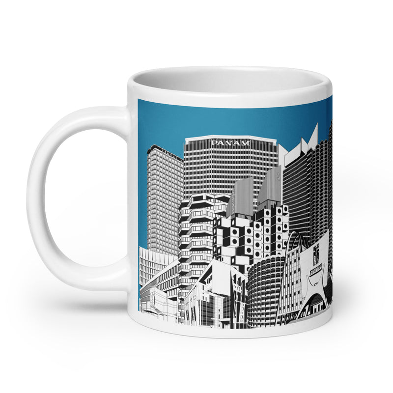 Brutalist Architecture Mugs