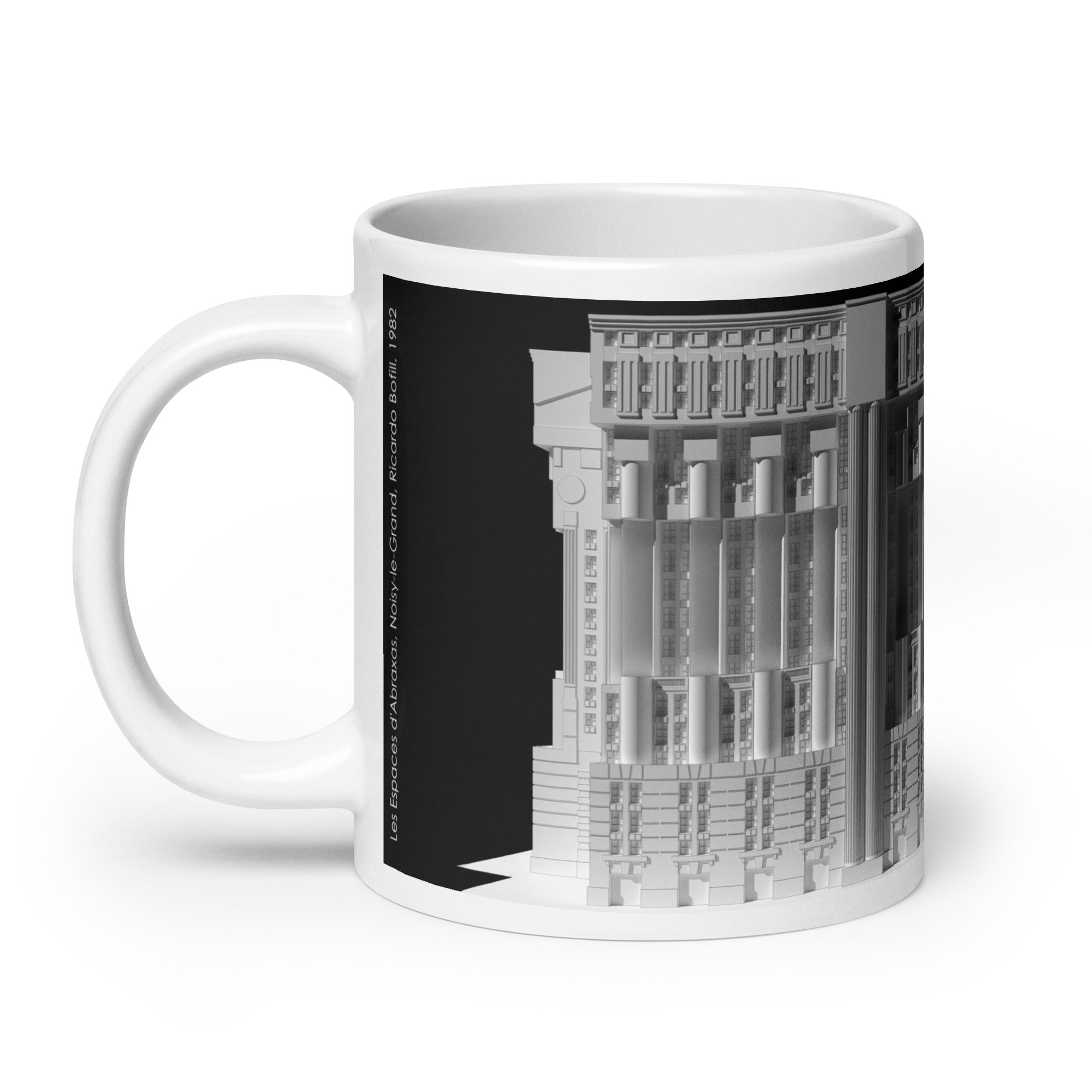 Les Espaces d'Abraxas Eastern Elevation Mugs