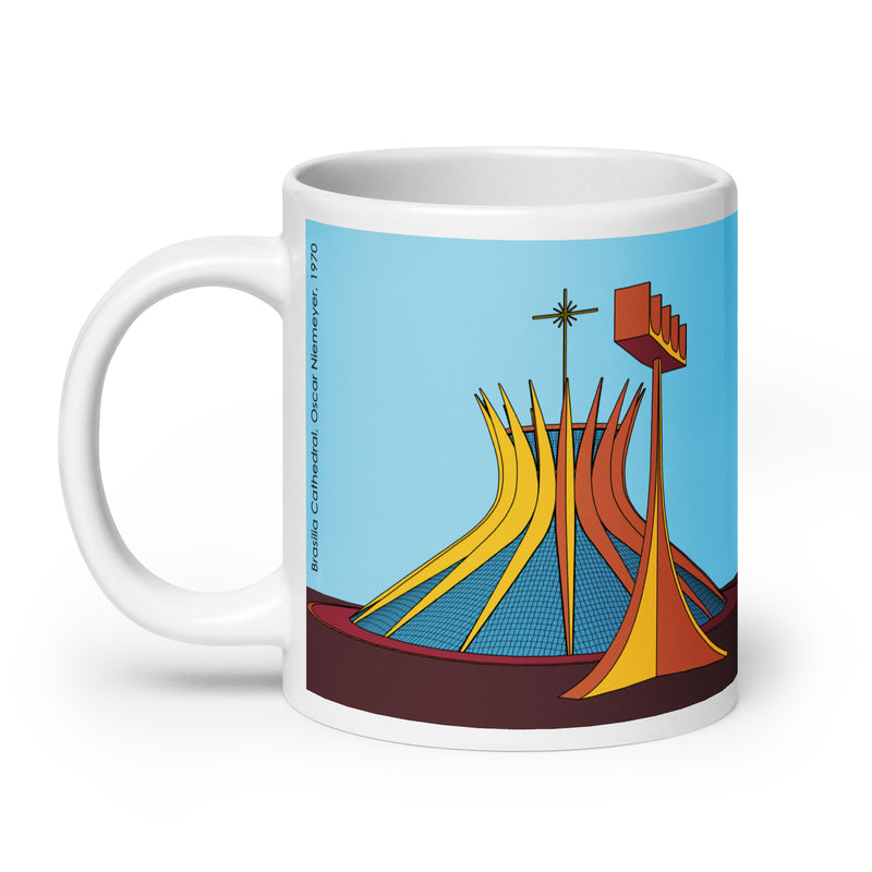 Brasilia Cathedral Mugs