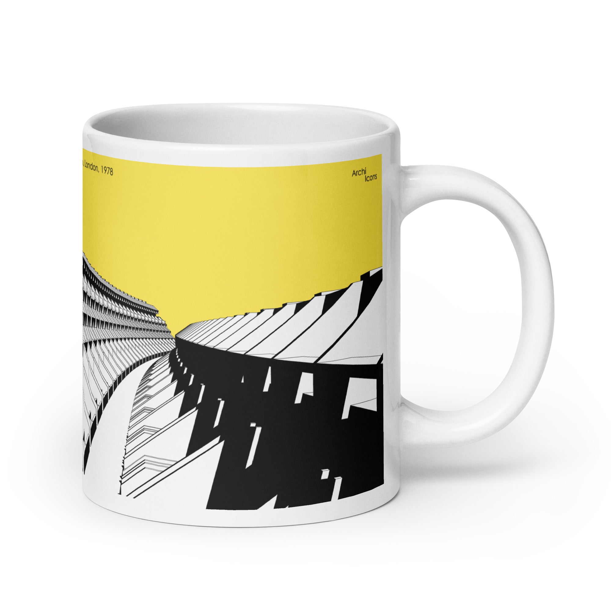 Alexandra Road Estate Yellow Mugs