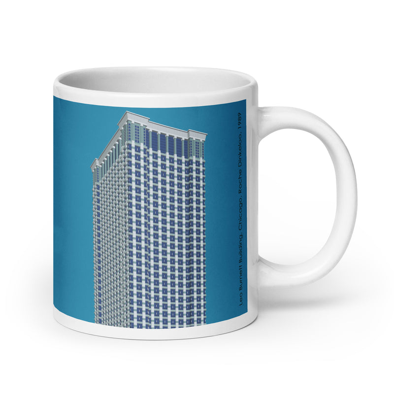 Leo Burnett Building Colour Mugs