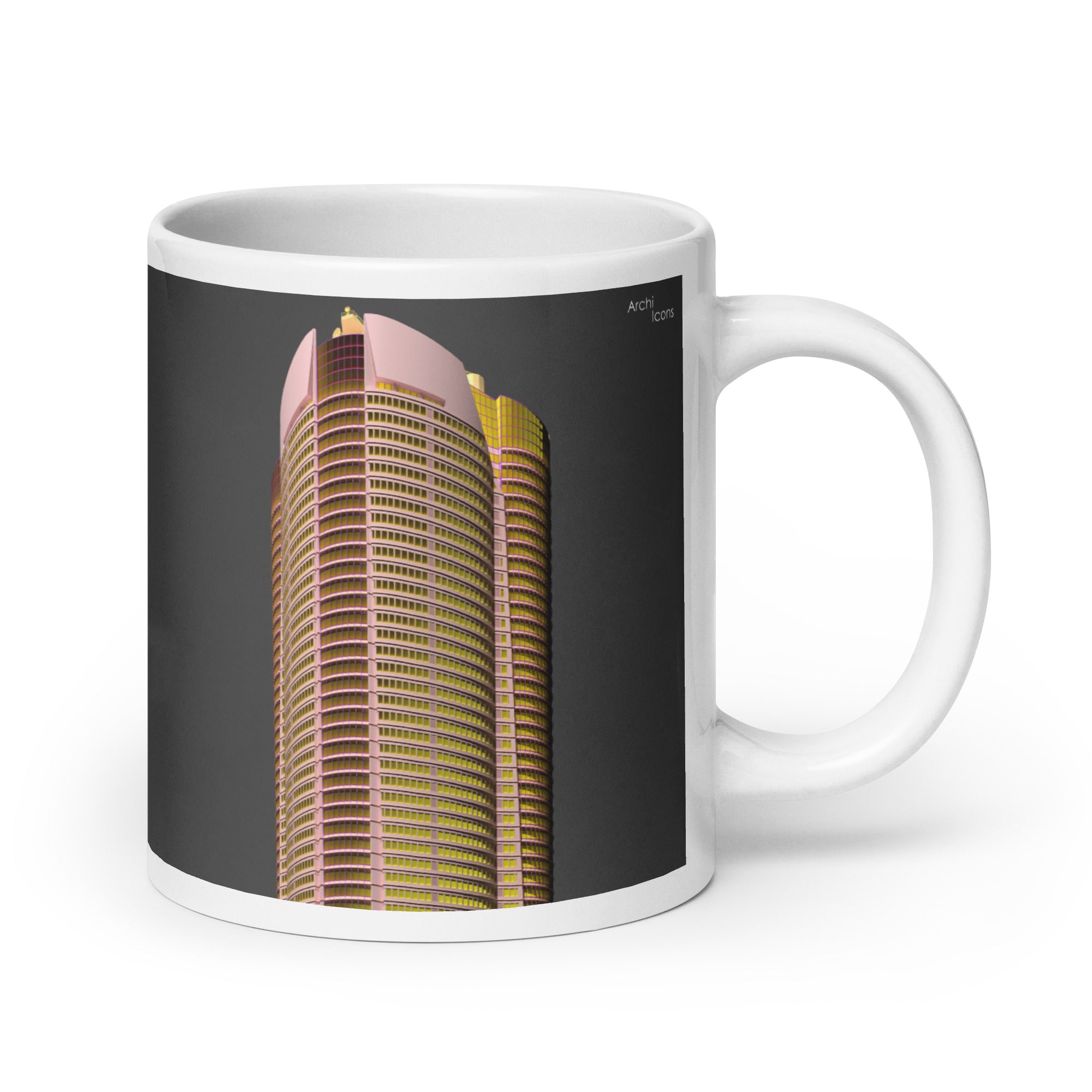 Roppongi Hills Mori Tower Colour Mugs