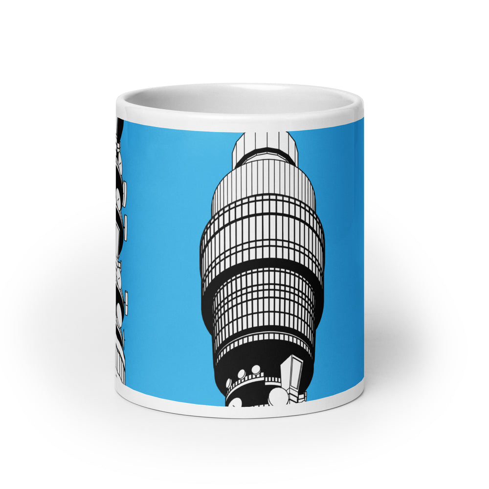 BT Tower Blue Mugs