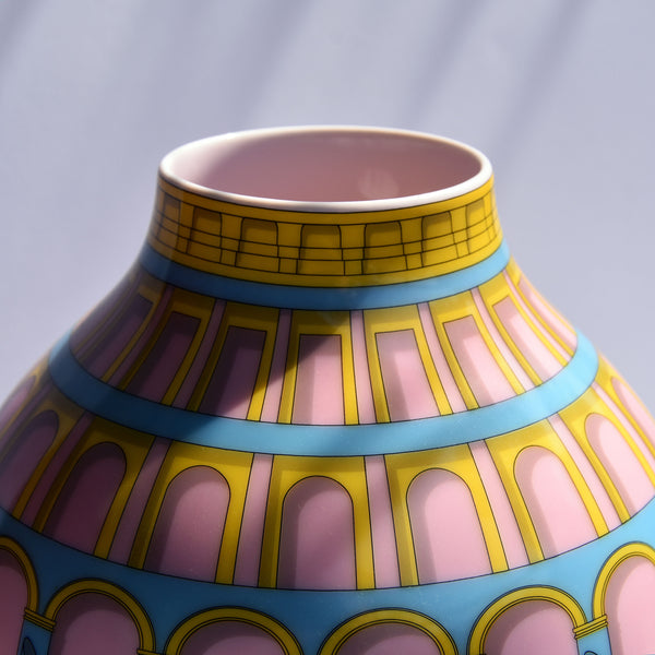 Baalbek Porcelain Vase by Adam Nathaniel Furman