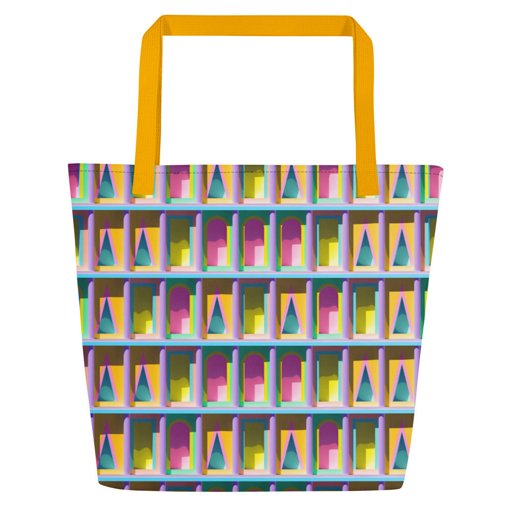 Niches Large Tote Bag With Pocket