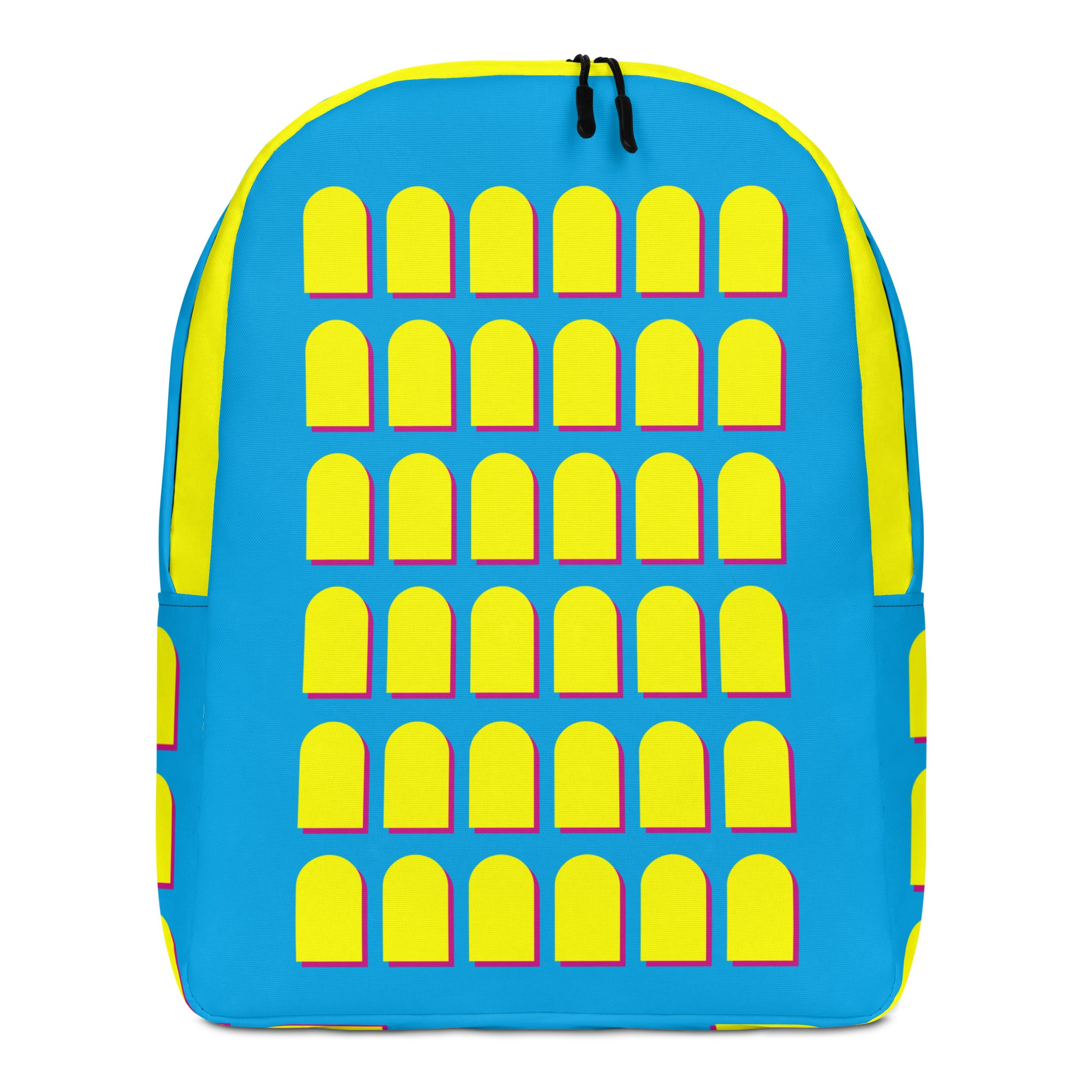 Blue & Yellow Arches Backpack-Asseum (Rucksack)