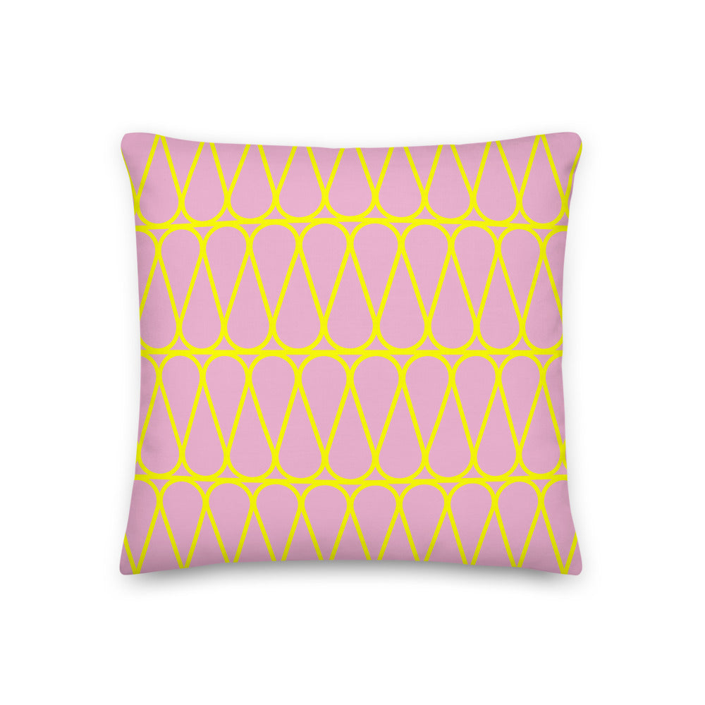 Pink & Yellow Insulation Cushions
