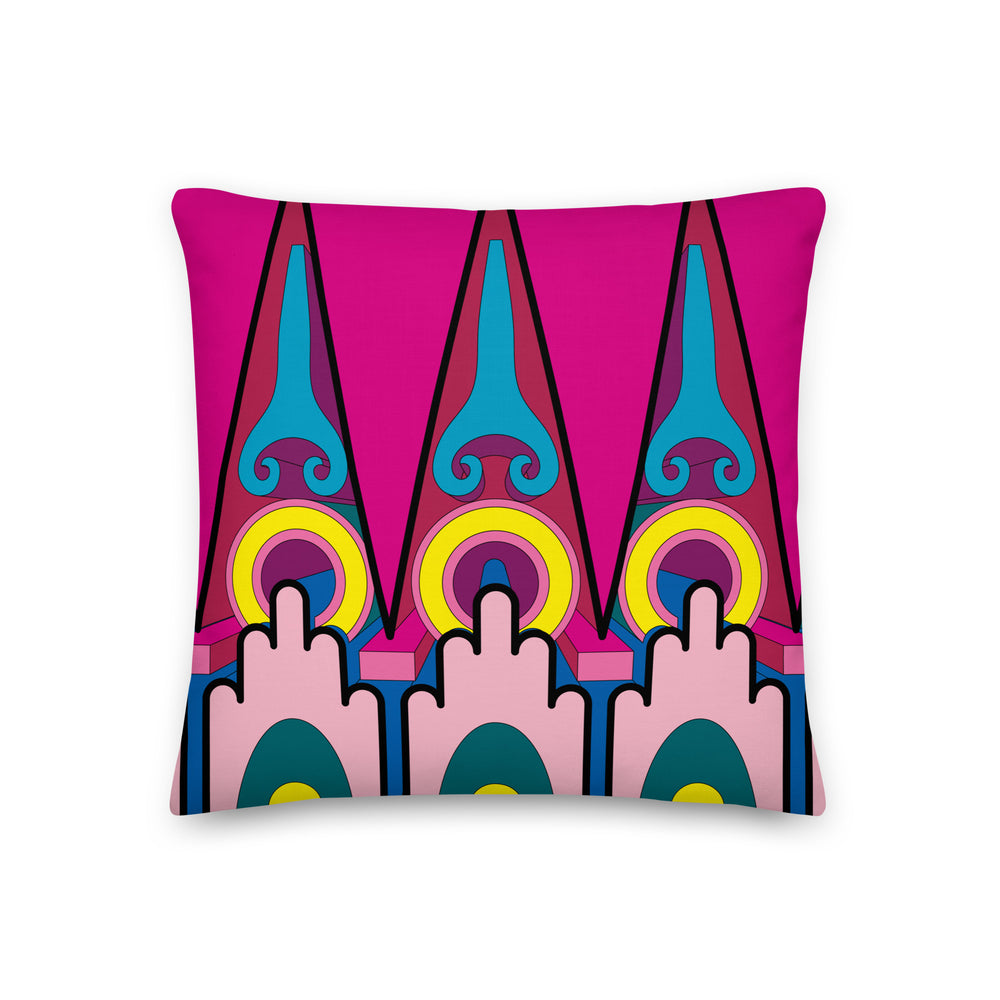 King's Cross Pattern 07 Cushions (45*45cm, 50*30cm, Or 55*55cm)