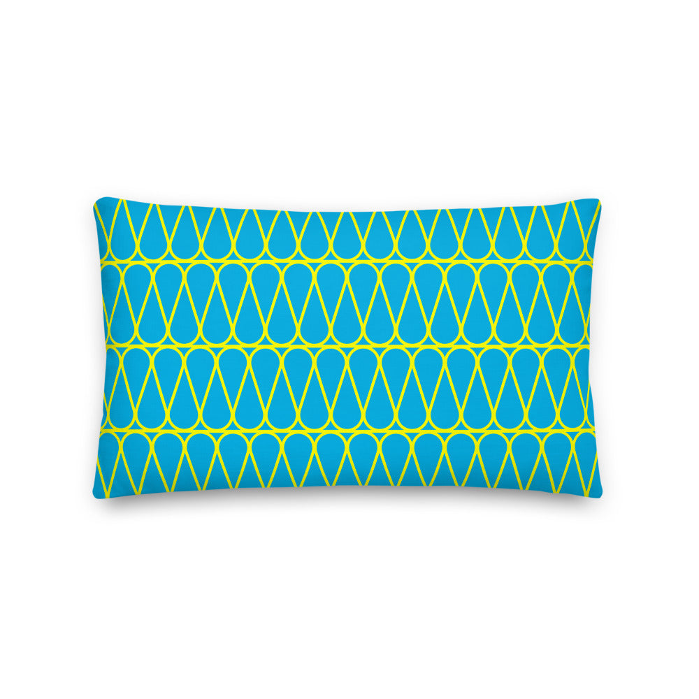 Blue & Yellow Insulation Cushions