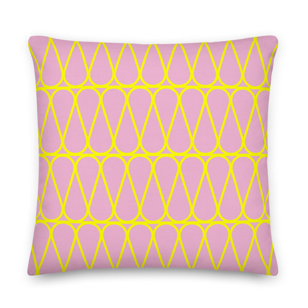 Pink & Yellow Insulation Cushions