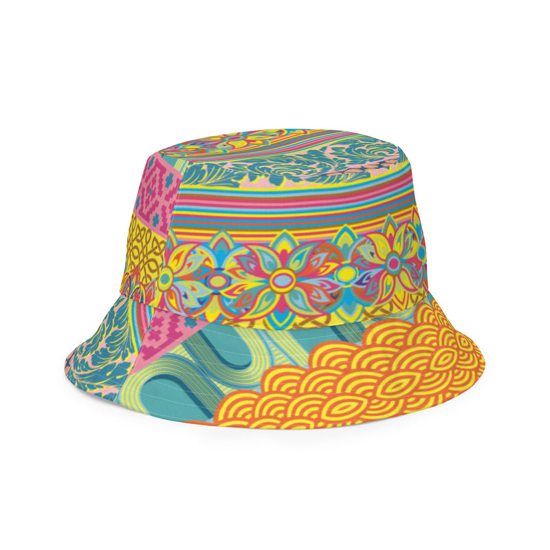 Mixed Is Magnificent Reversible Bucket Hat