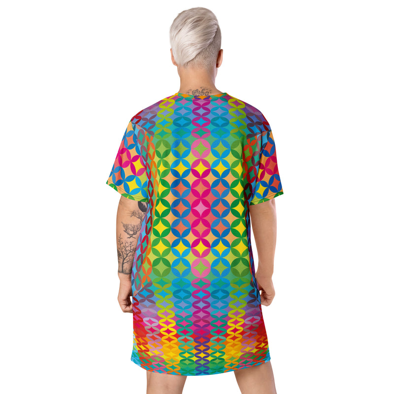 Nishijin Neon T-shirt Dress