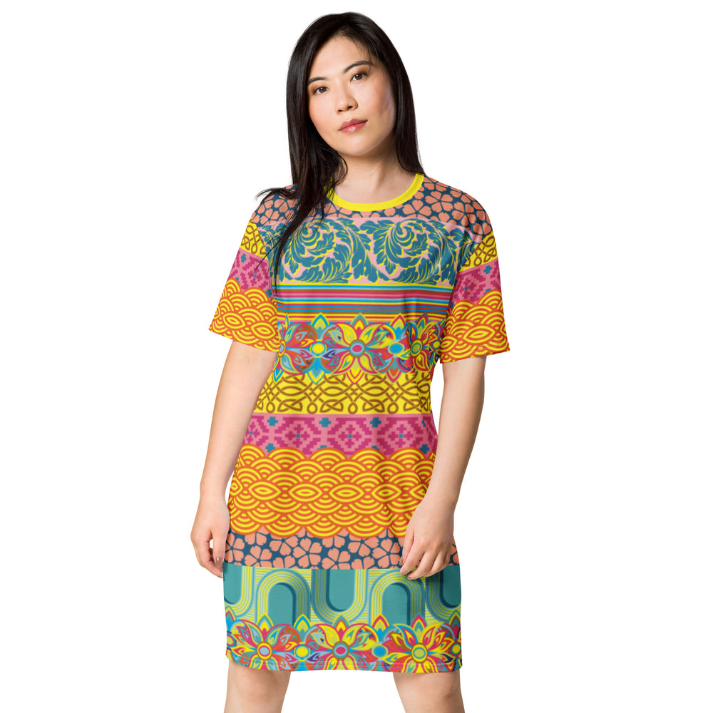 Mixed is Magnificent T-shirt Dress