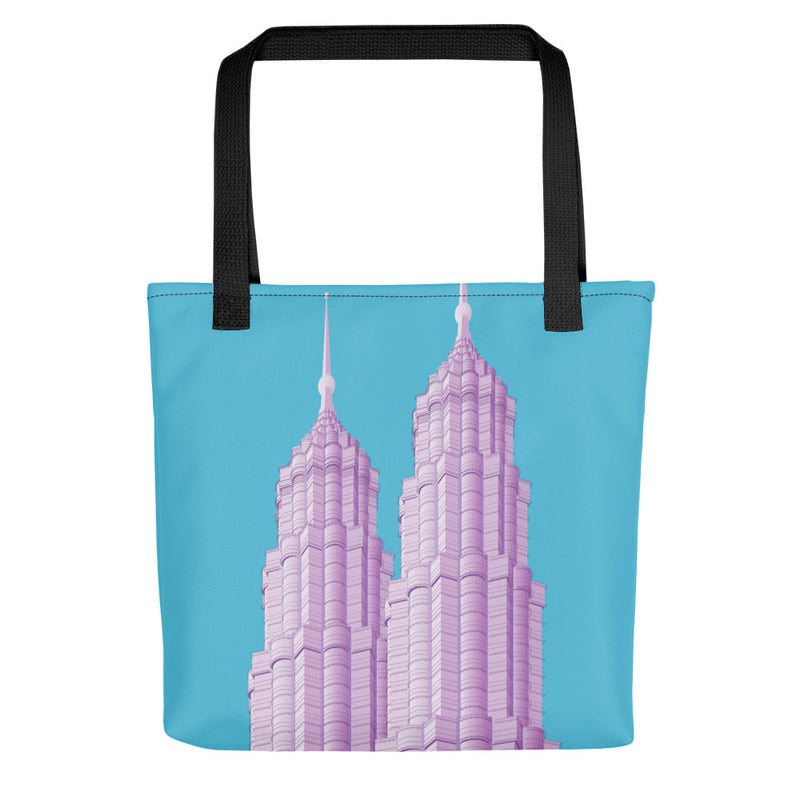 Petronas Towers Tote Bags