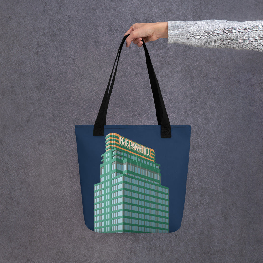 McGraw Hill Building Tote Bags