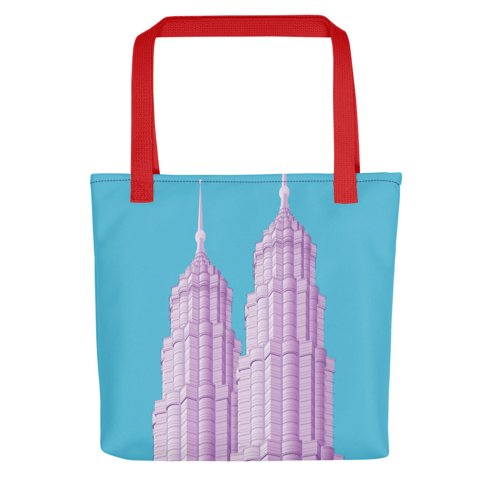 Petronas Towers Tote Bags