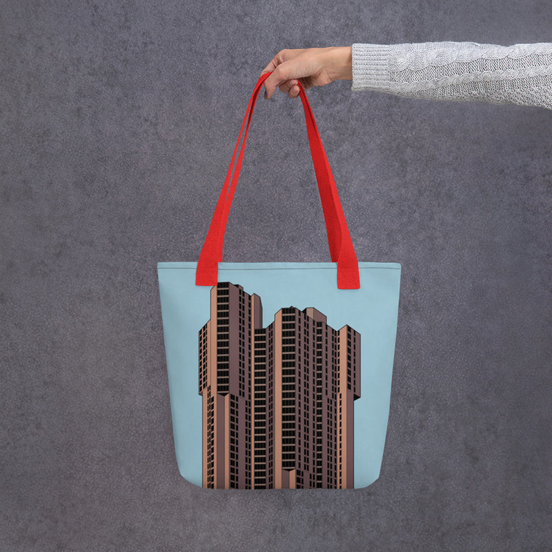 River Park Towers Tote Bags