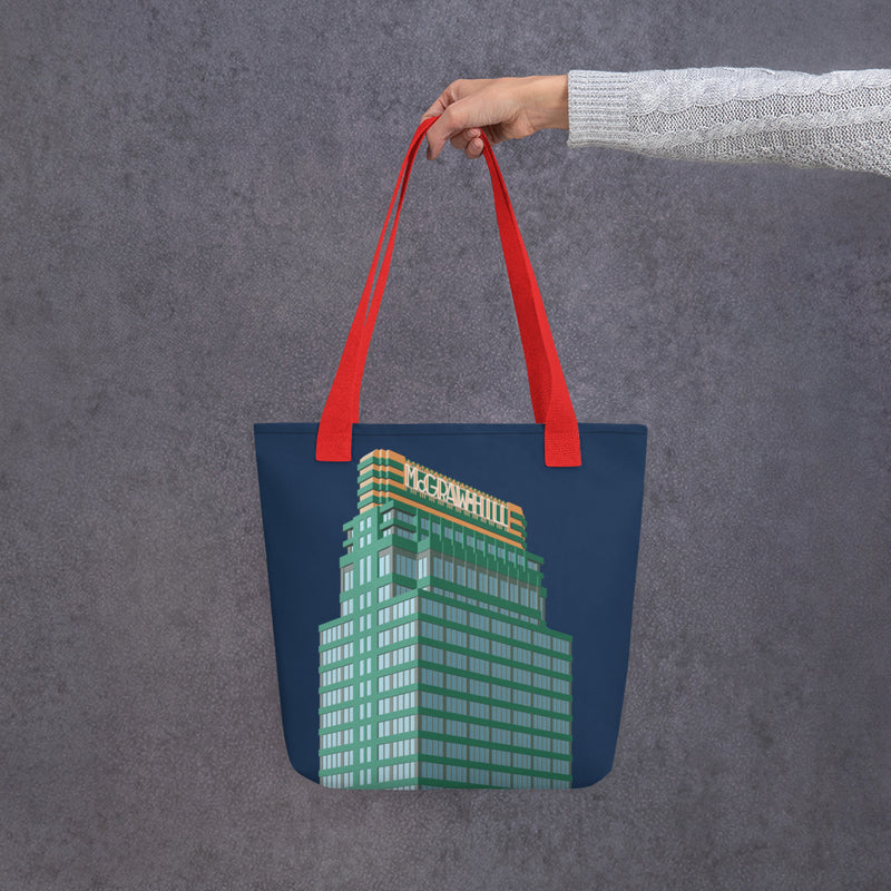 McGraw Hill Building Tote Bags