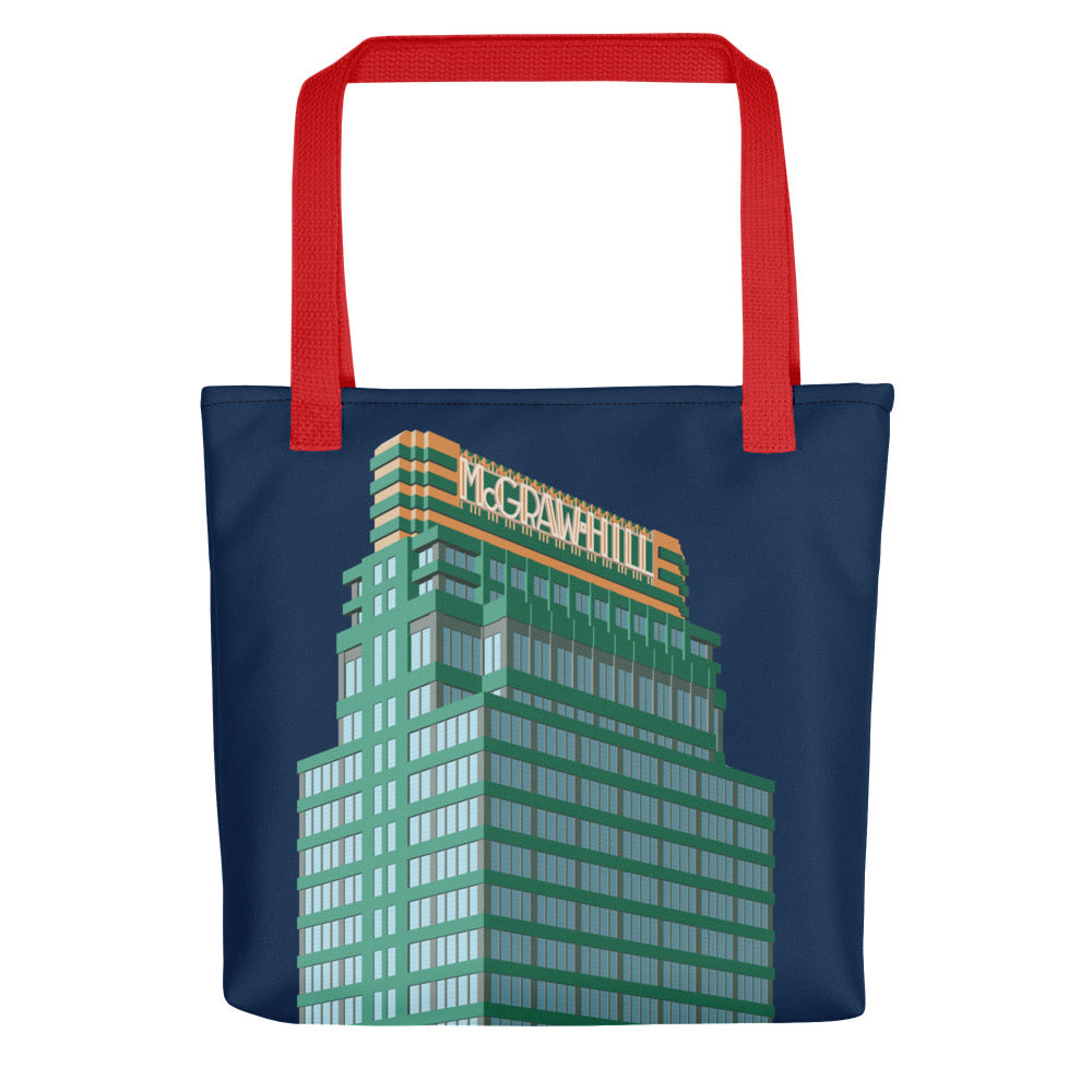 McGraw Hill Building Tote Bags