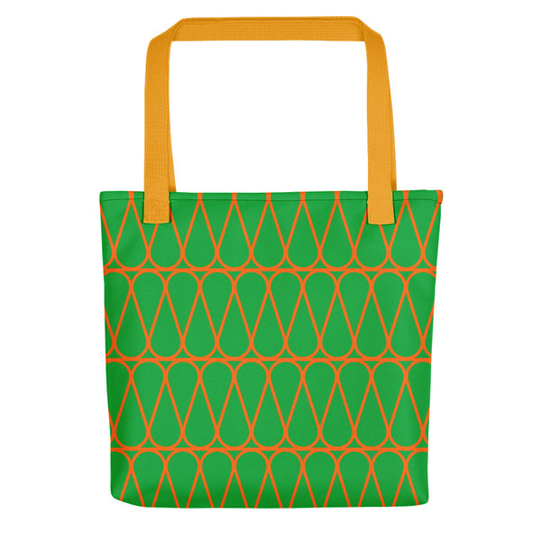 Green & Orange Insulation Fabric Bag